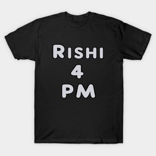 Rishi Sunak For Prime Minister T-Shirt